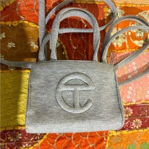 Telfar Mini Bag in Soft Gray